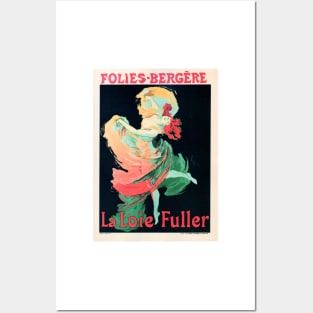 LA LOIE FULLER Folies Bergere Paris Cabaret Music Hall Advertisement Vintage French Posters and Art